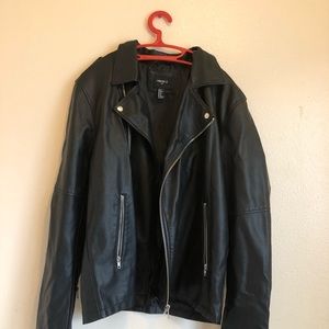 Men’s forever 21 faux leather jacket